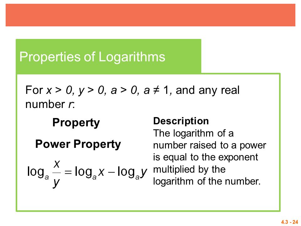 rewrite as a sum or difference of multiple logarithms in real life